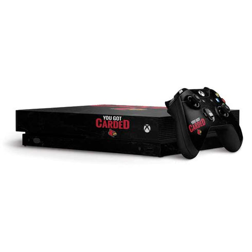 University of Louisville You Got Carded Xbox One Skins